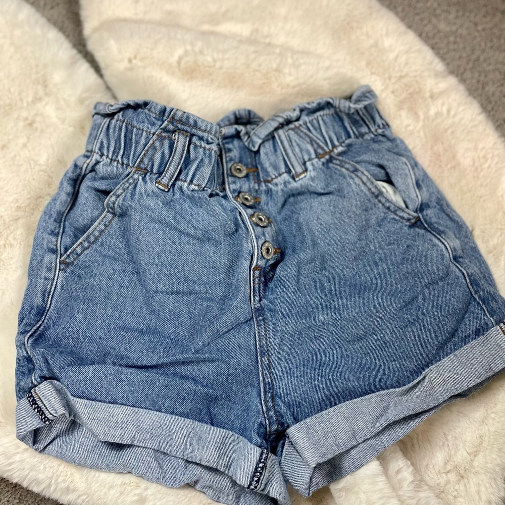 Cute High Rise Denim Shorts